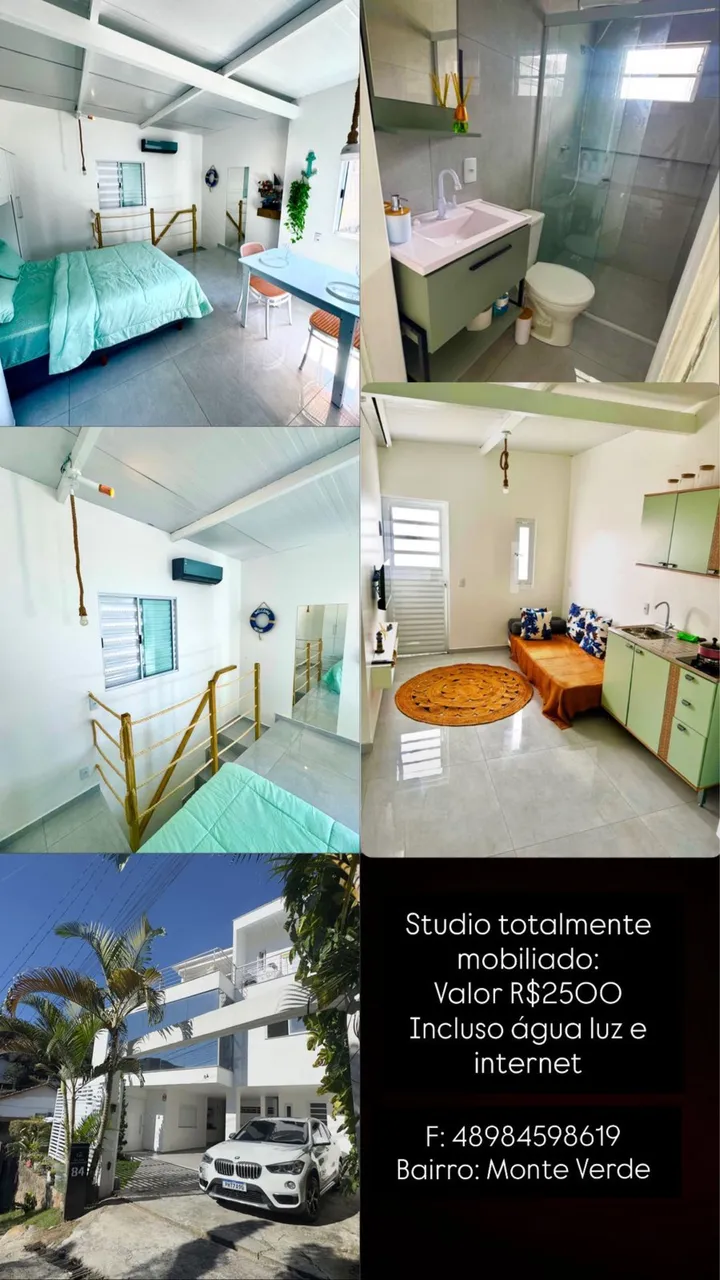 Furnished 1-bedroom apartment with balcony