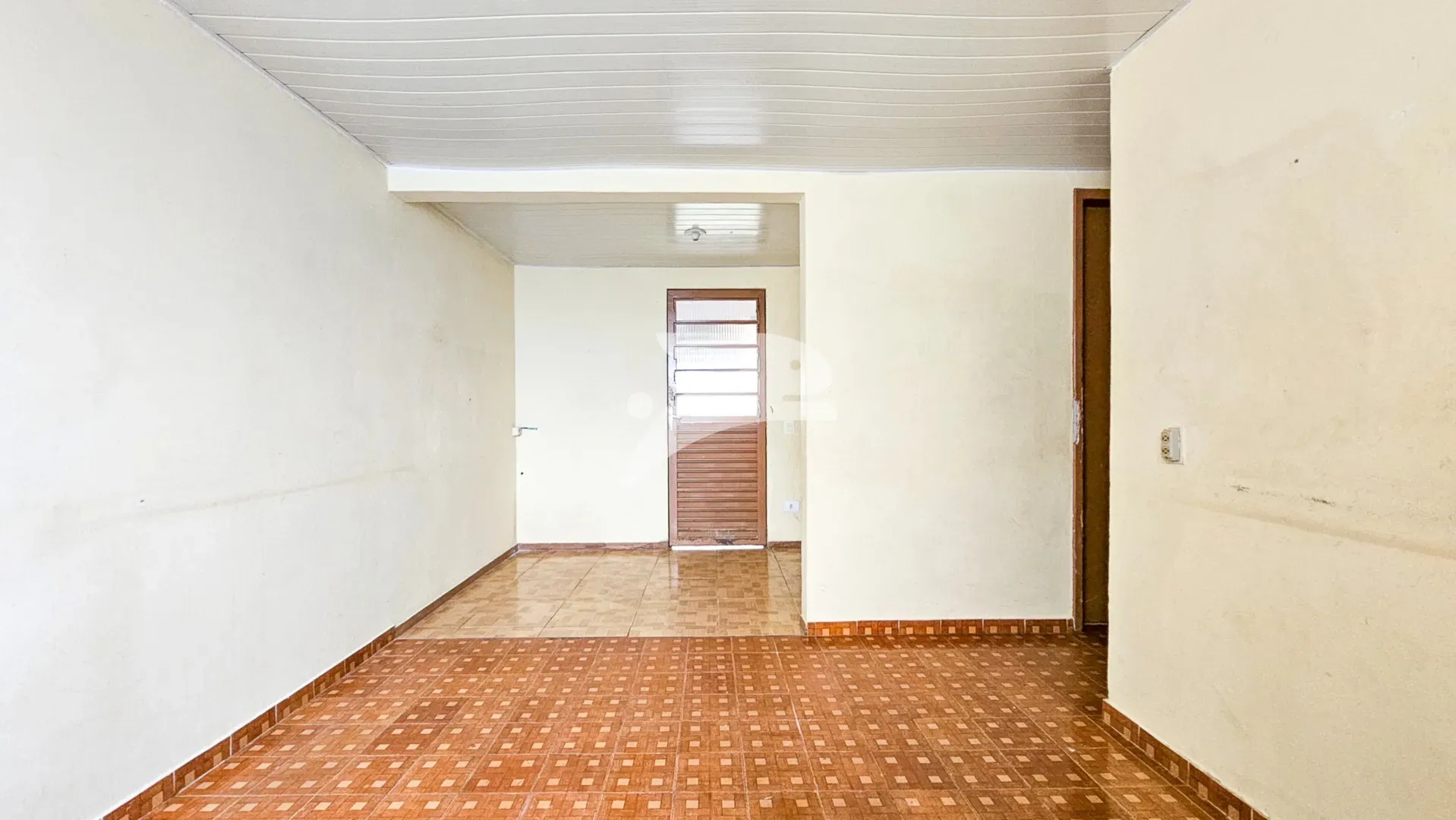 Single-story house with 2 bedrooms and 40 m²