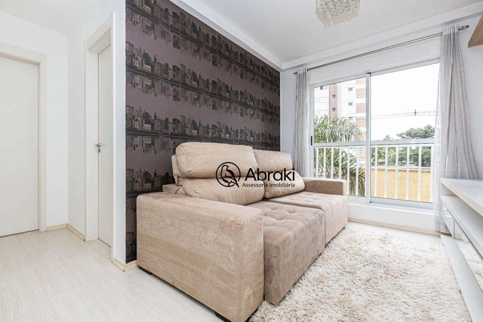 Furnished 2-bedroom apartment with 1 parking spot