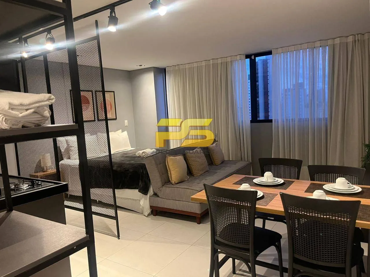 Мебльована квартира 30 м², 1 спальня — photo 4