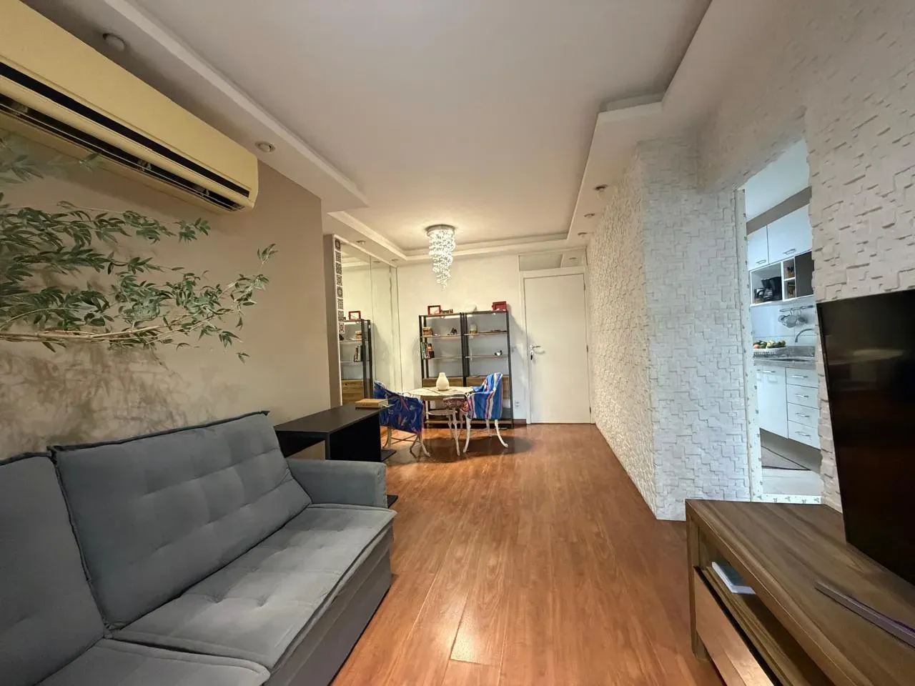 Mountain view in a 2-bedroom apartment, 70 m²