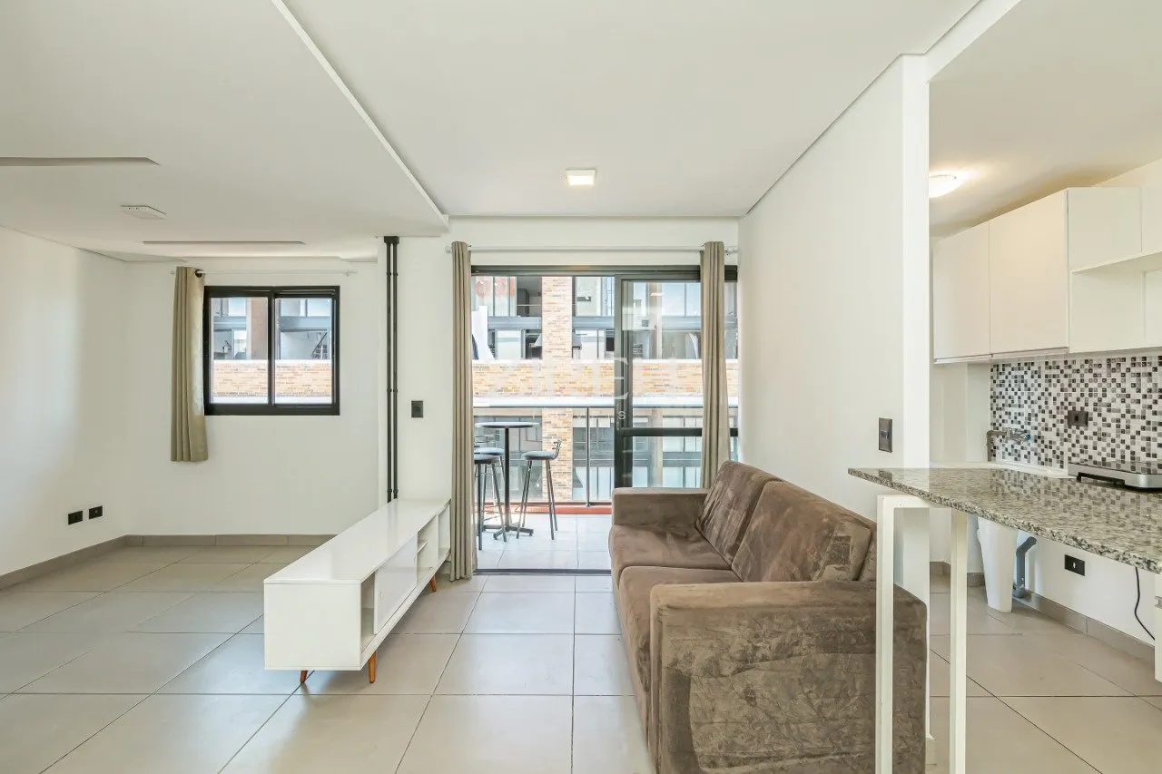 58 m² apartment with 1 bedroom and an open kitchen — photo 2