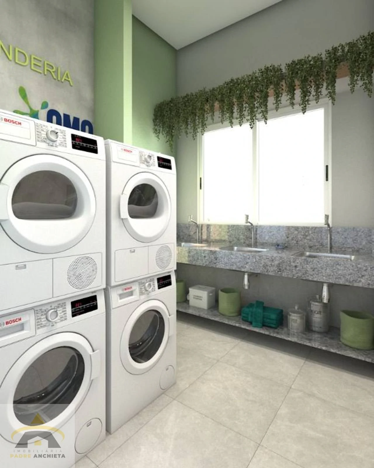 Apartment, 46 m², with a washing machine — photo 23