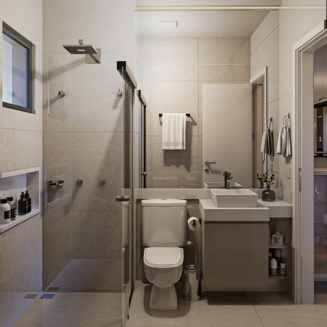 Apartamento mobiliado com 1 quarto e sacada envidraçada — photo 7