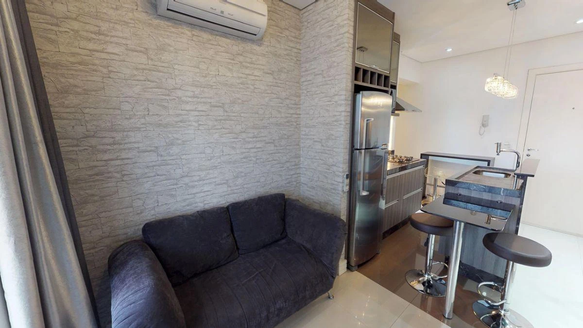 48 m² apartment with a home office and a washing machine — photo 26