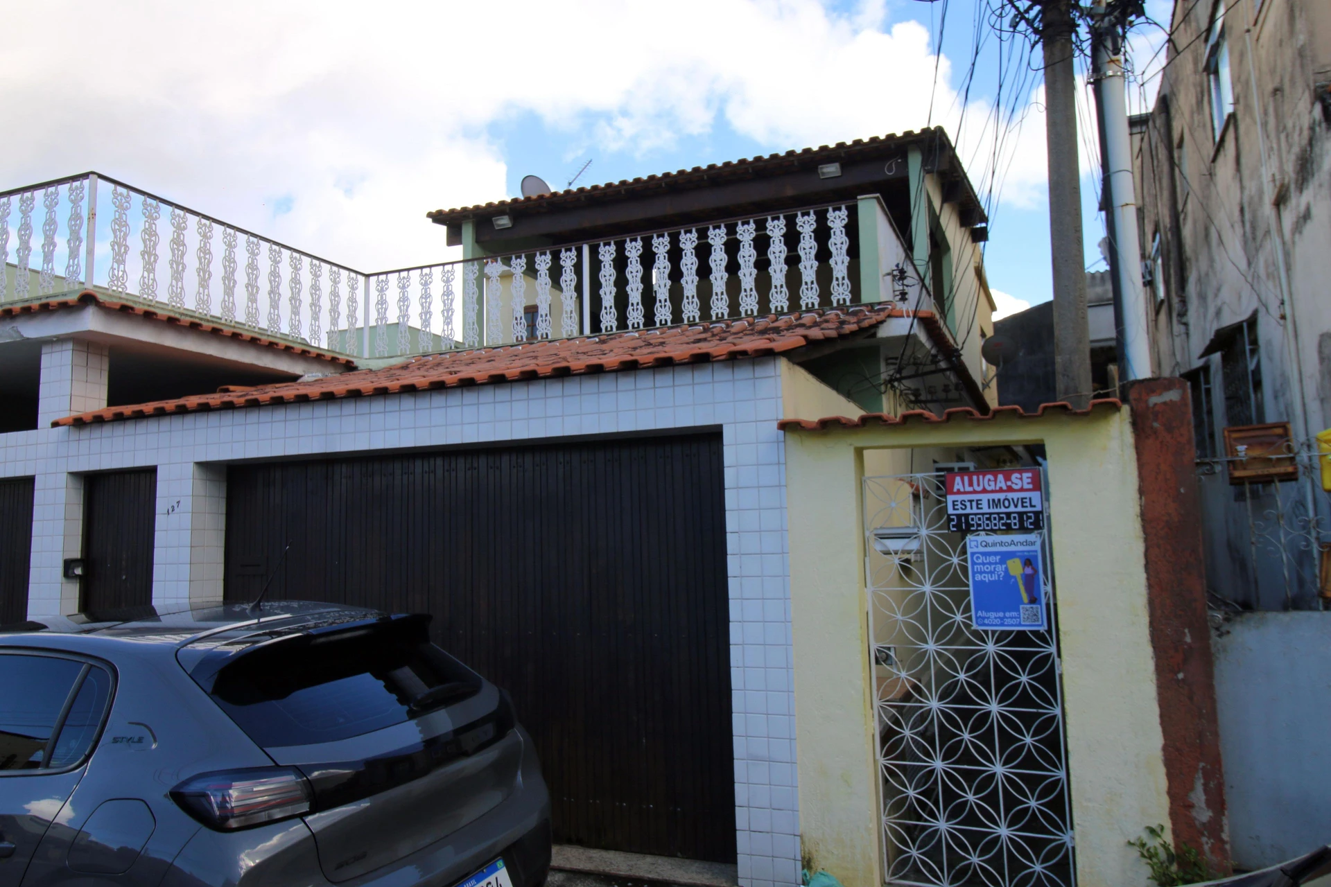 Casa para alugar com 2 quartos, 1 banheiro e cozinha fechada
