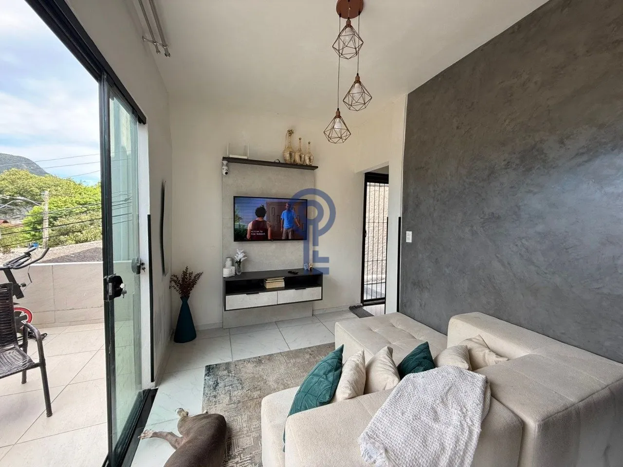 Furnished 80 m² apartment with 2 bedrooms and a balcony