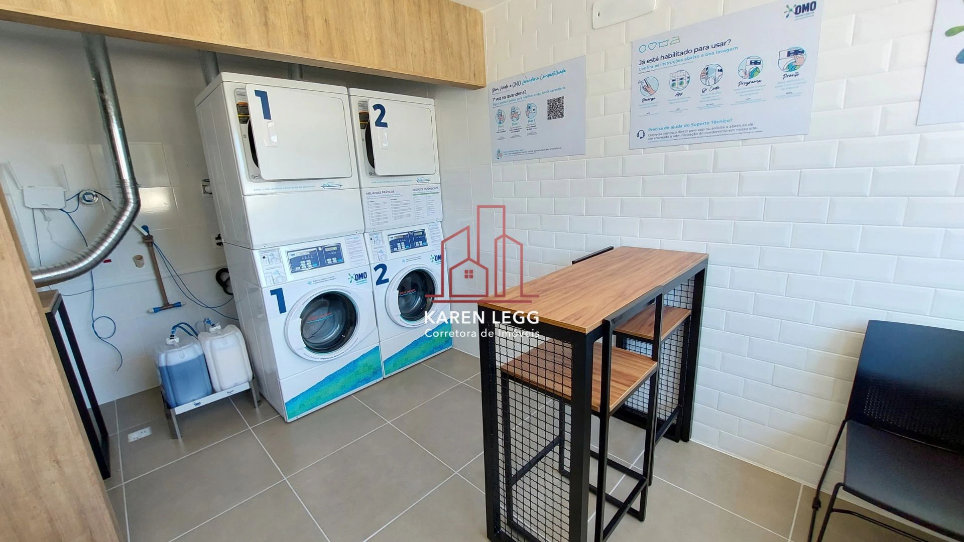 43 m² apartment with a washing machine and a home office — photo 26