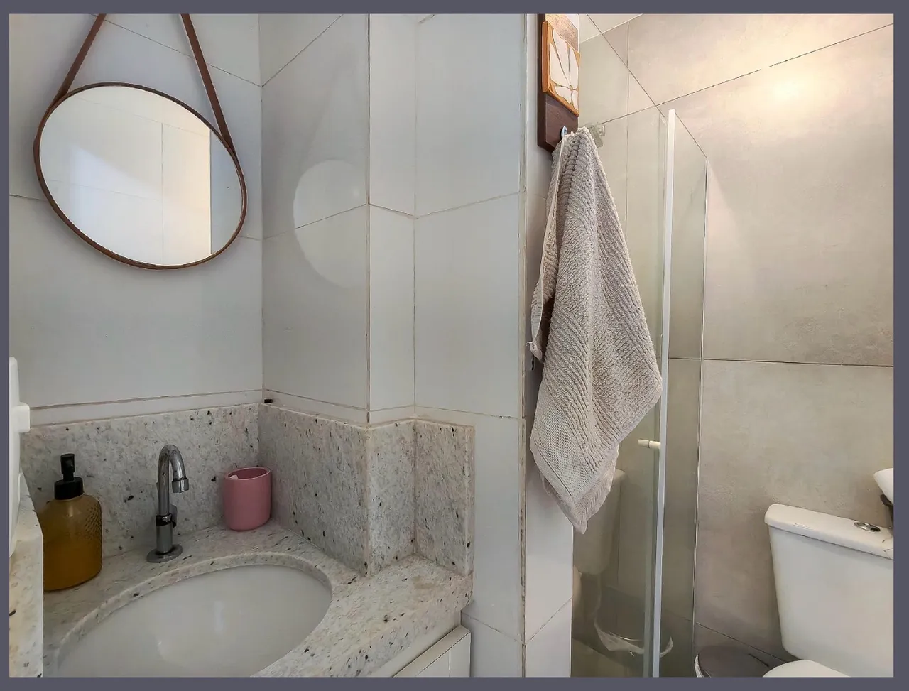 68 m² apartment with a home office and a washing machine — photo 19
