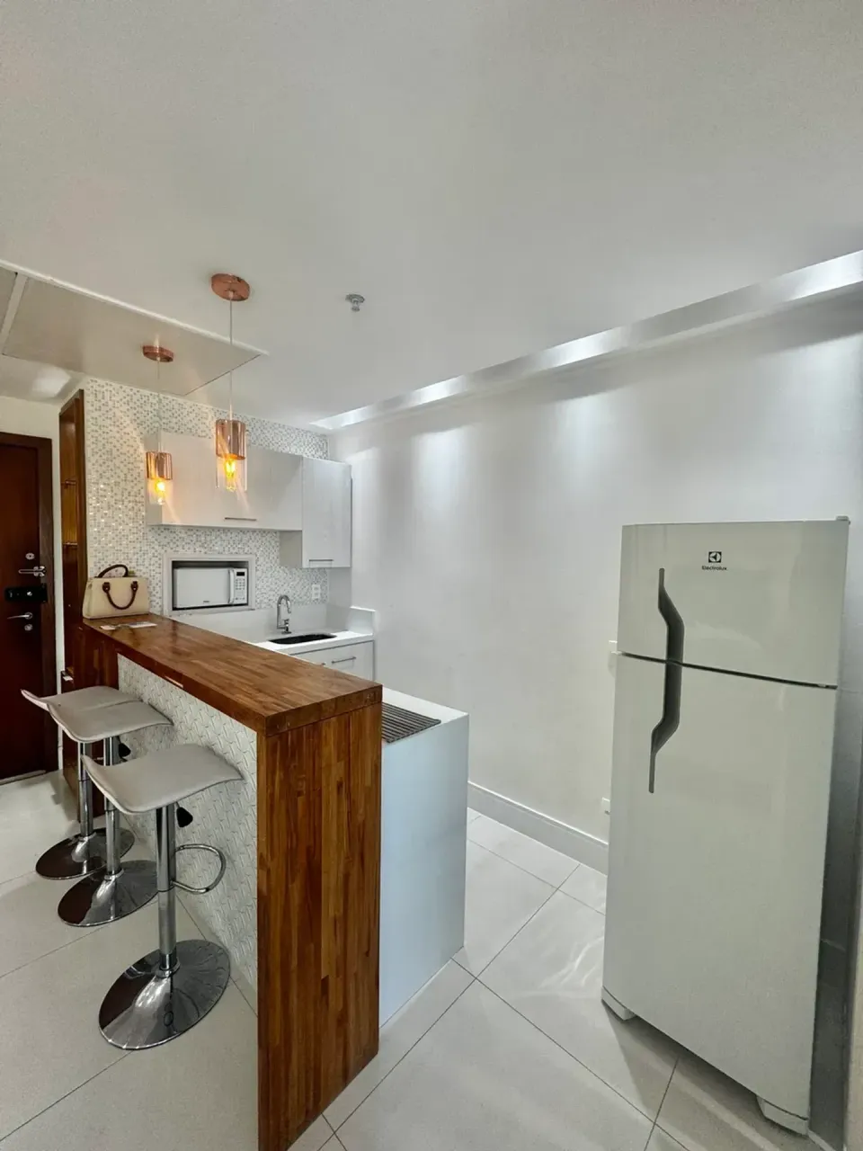 Apartamento mobiliado de 1 quarto com cozinha americana a gás — photo 3
