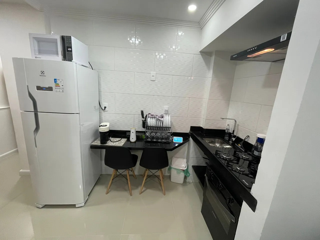Studio mobiliado com 1 quarto e cozinha americana — photo 6