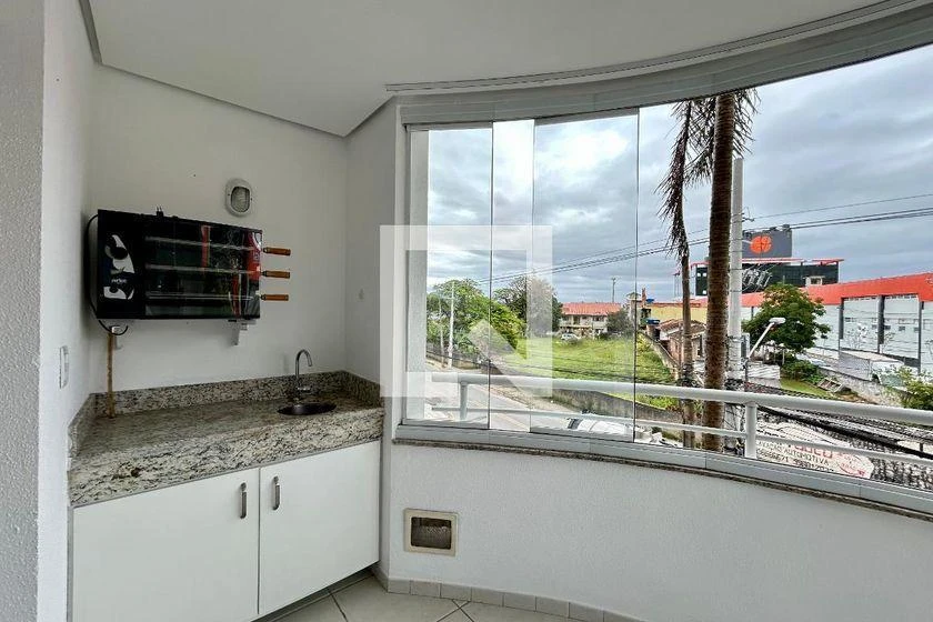 2-bedroom apartment in a building with a gym