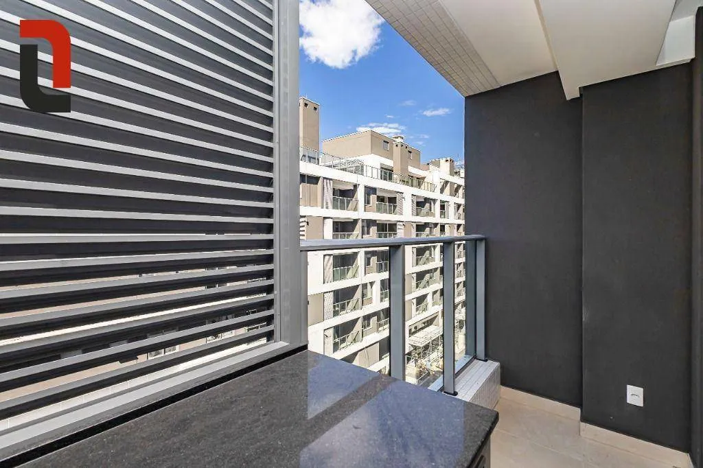 Estudio amueblado con 1 dormitorio y balcón con parrilla — photo 11