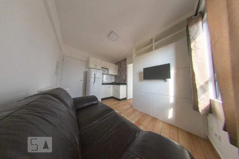 Furnished studio with an en-suite and open plan kitchen