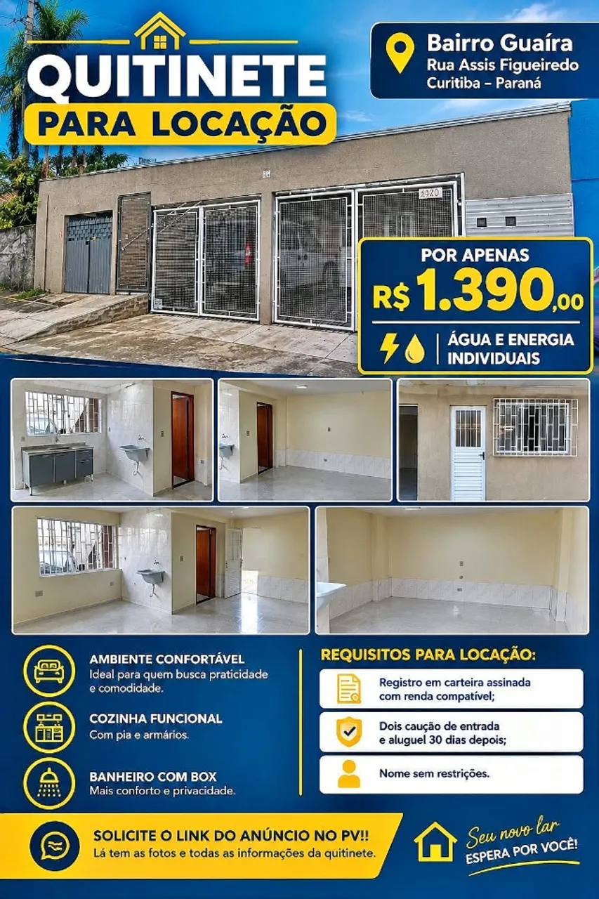 28 m² studio in Curitiba — photo 5