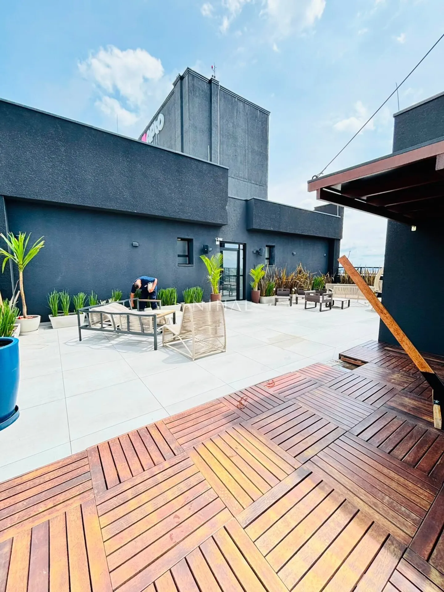 Furnished apartment, 45 m², with a washing machine — photo 45