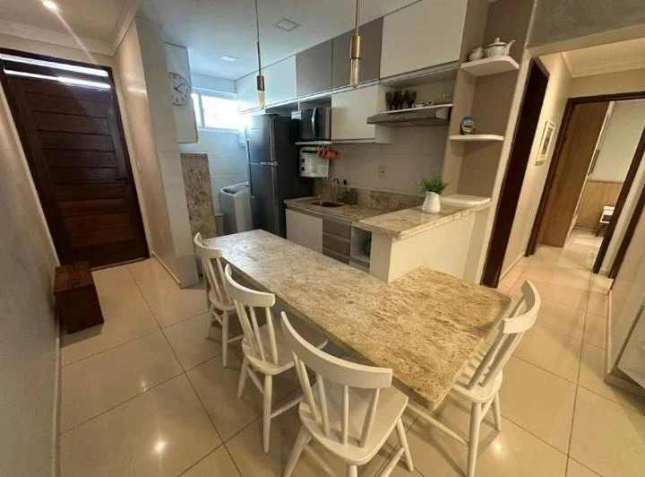 50 m² furnished apartment with 2 bedrooms and 1 parking spot — photo 6
