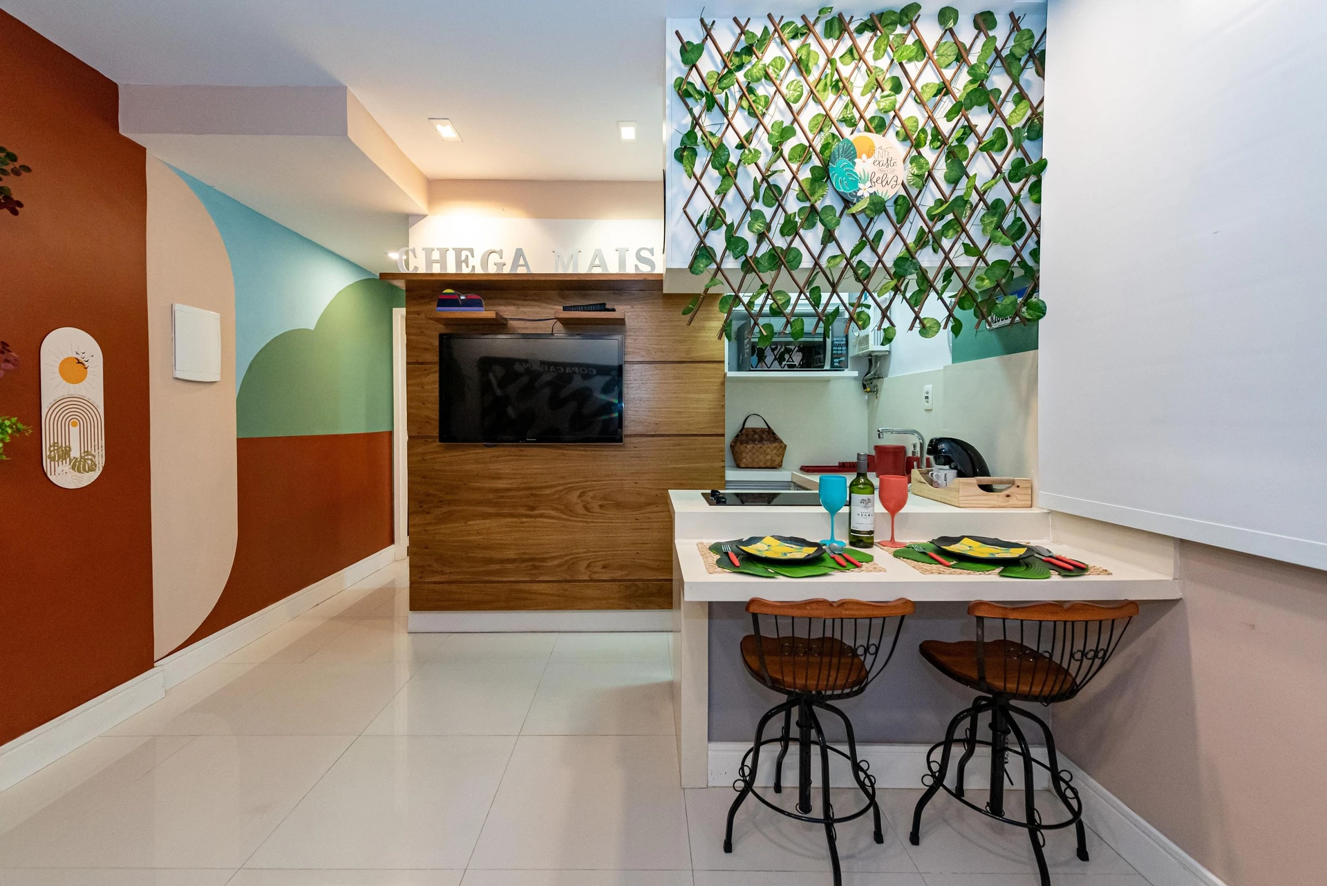 Furnished 1-bedroom apartment with 30 m² — photo 37