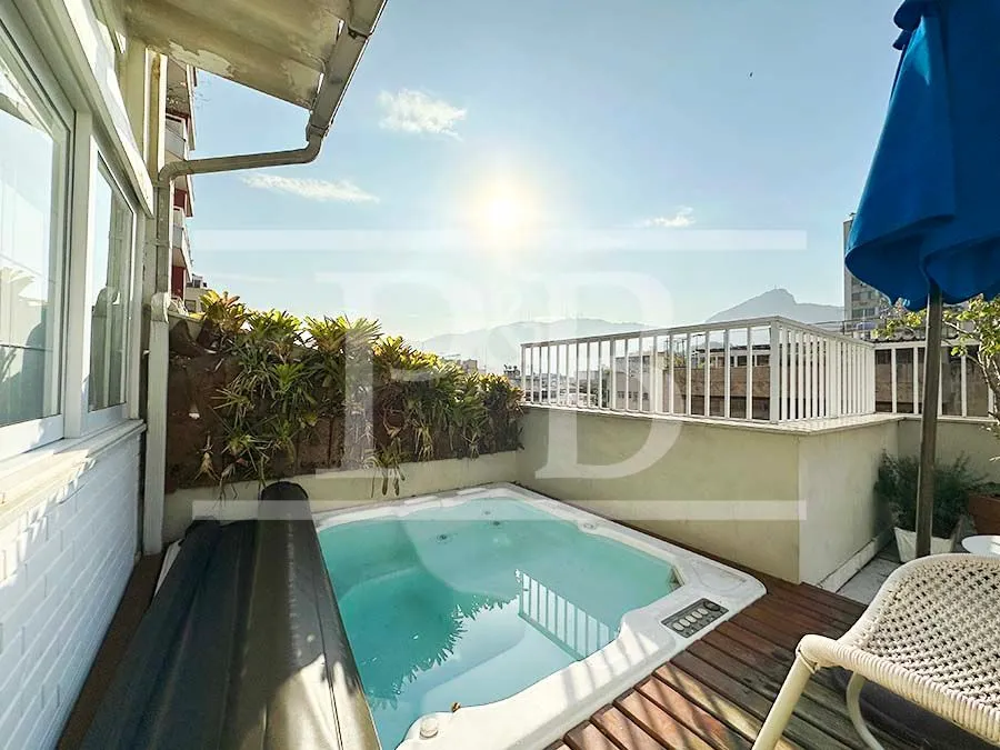 Penthouse with 2 bedrooms, 3 bathrooms and 160 m² — photo 7