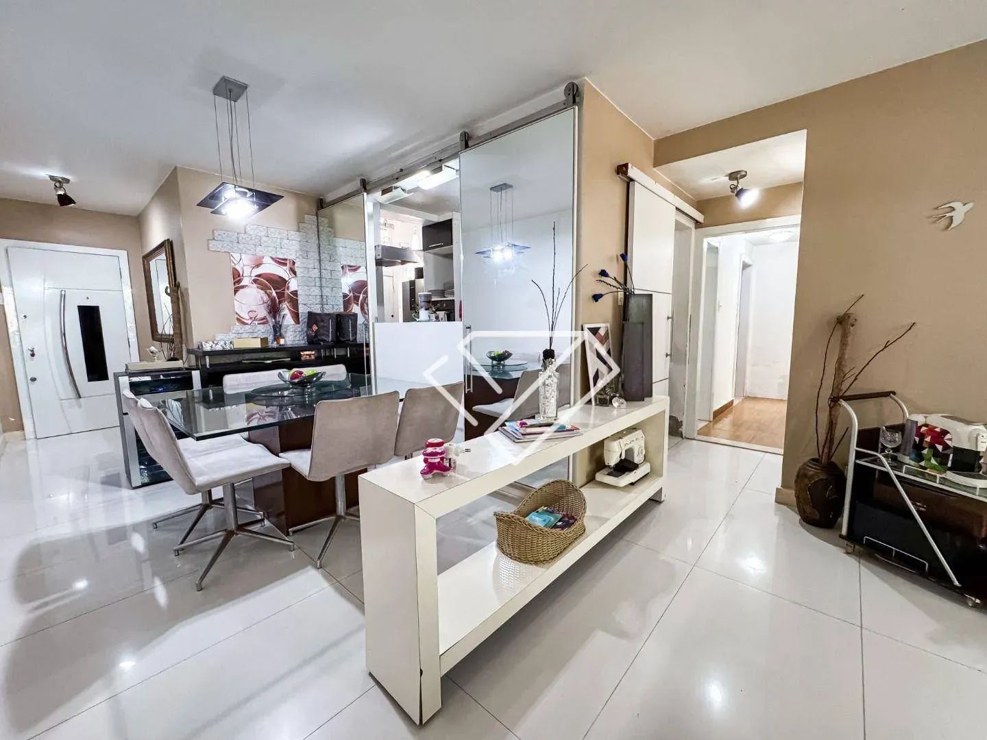 Furnished apartment, 108 m², with a washing machine — photo 22