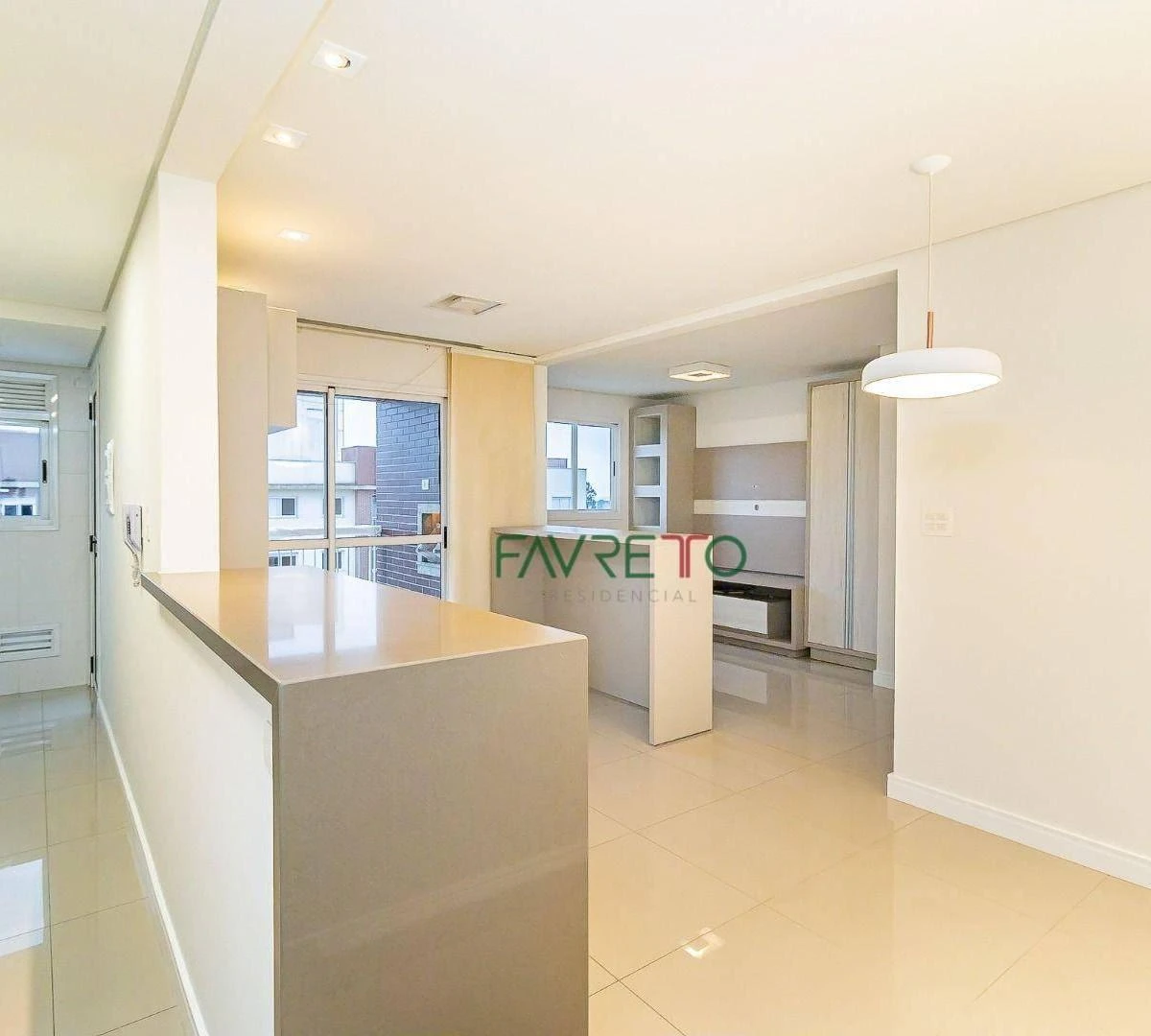 One-bedroom apartment in a building with a pool — photo 8