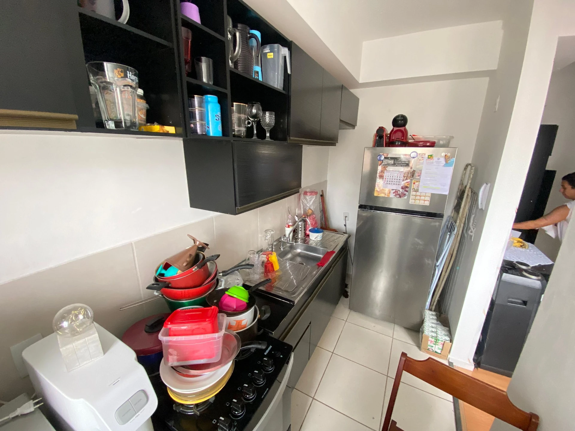 Apartamento mobiliado com 2 quartos e cozinha a gás — photo 27