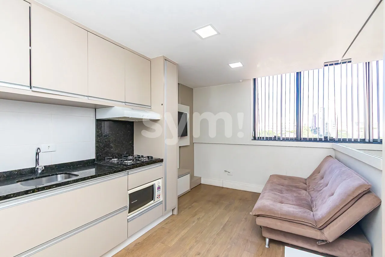 Furnished 1-bedroom apartment with open kitchen — photo 4