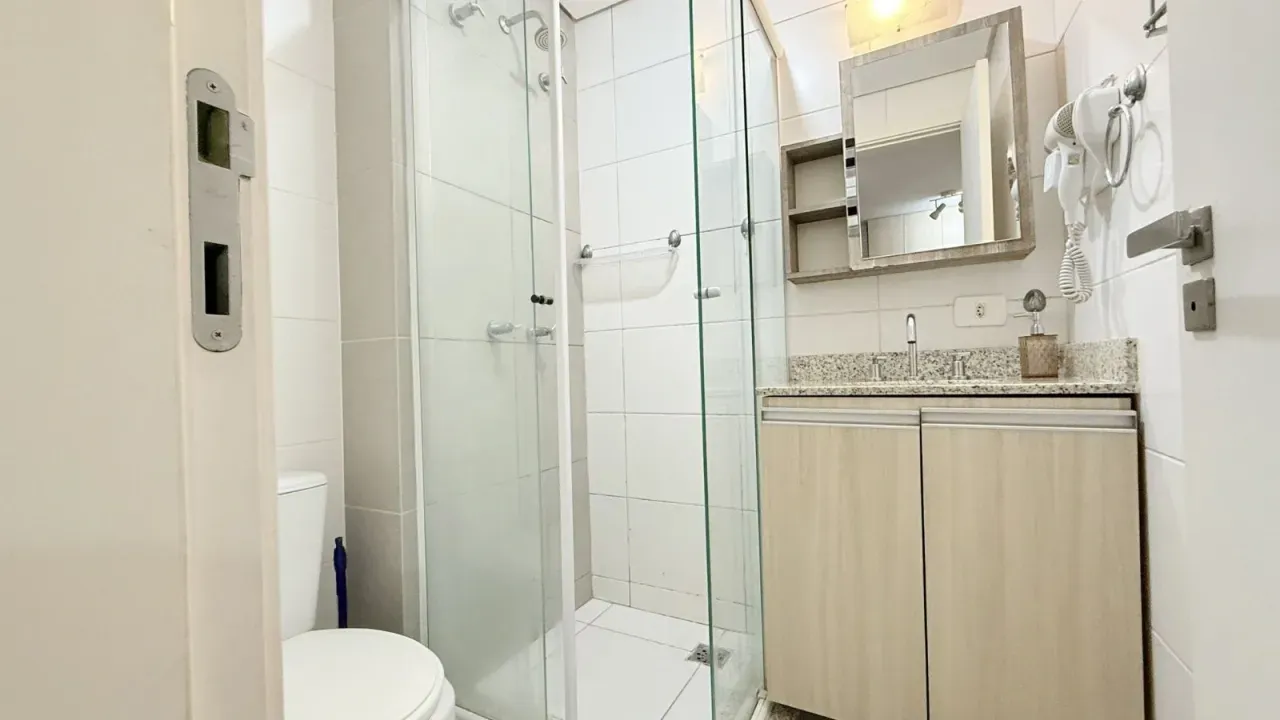 1 quarto e lareira: apartamento de 29 m² — photo 5