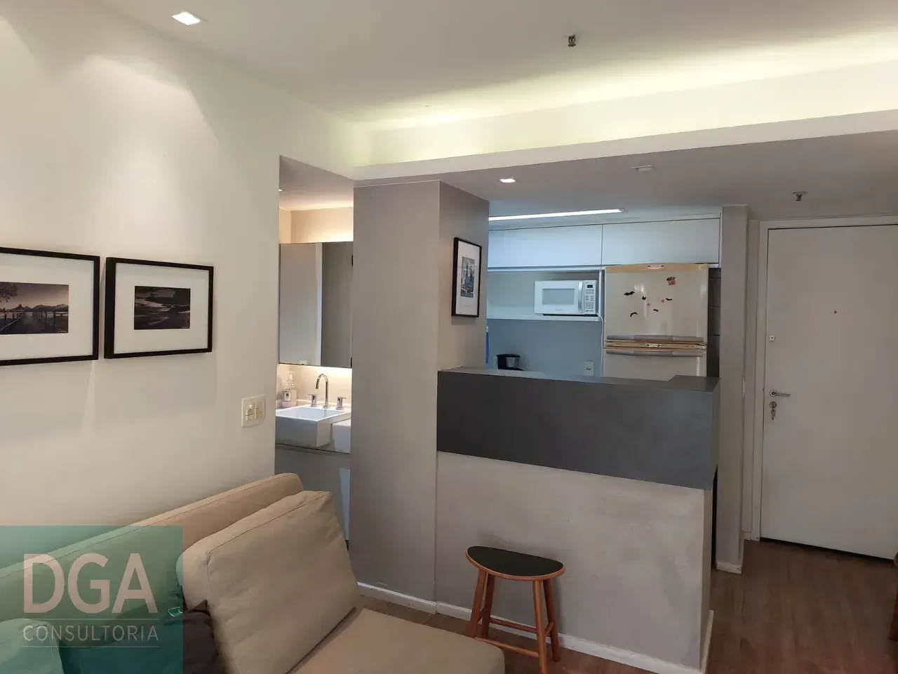 Furnished 40 m² apartment with 1 bedroom and 1 parking — photo 13