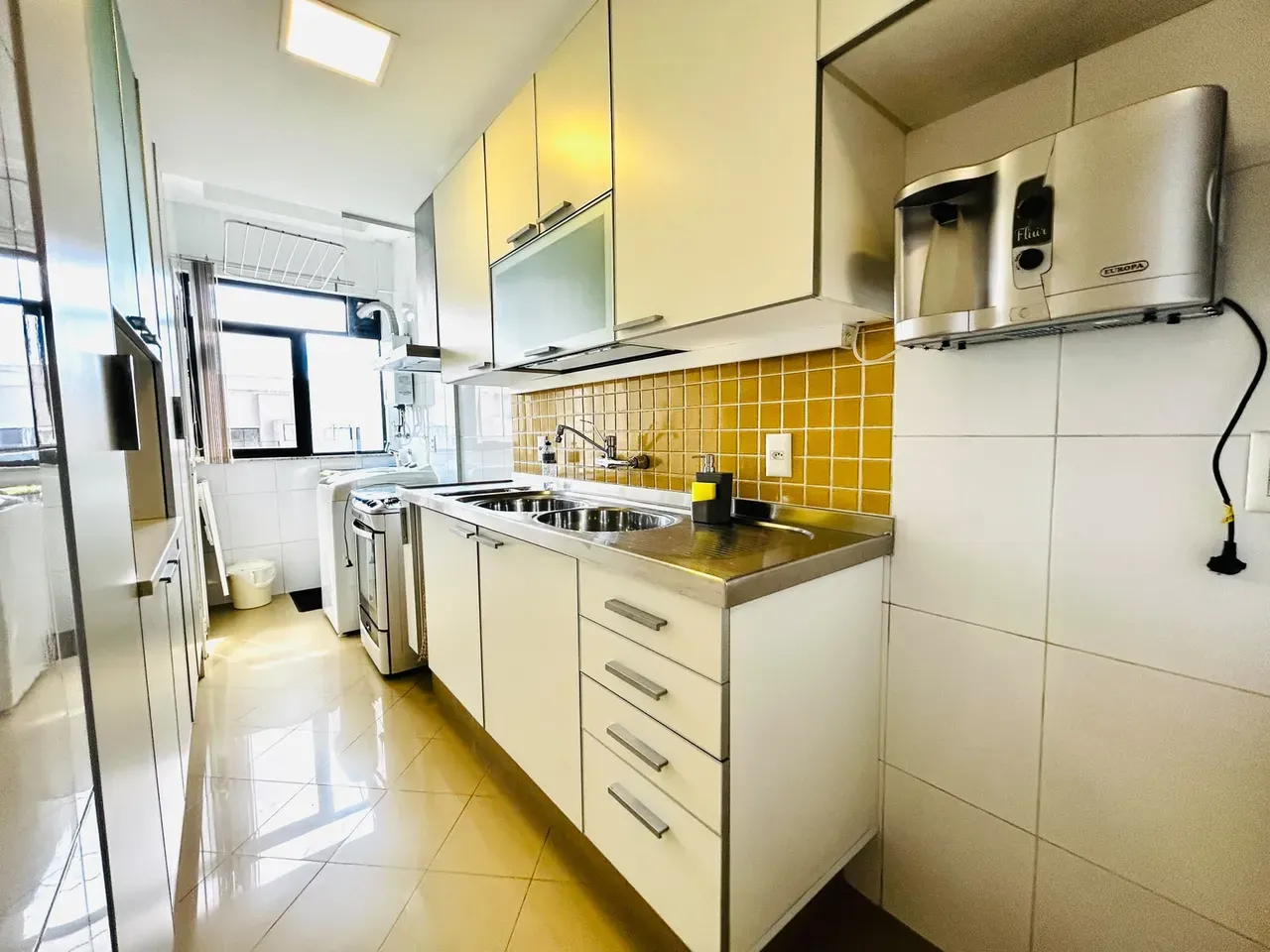 Apartamento mobiliado de 1 quarto com máquina de lavar — photo 19