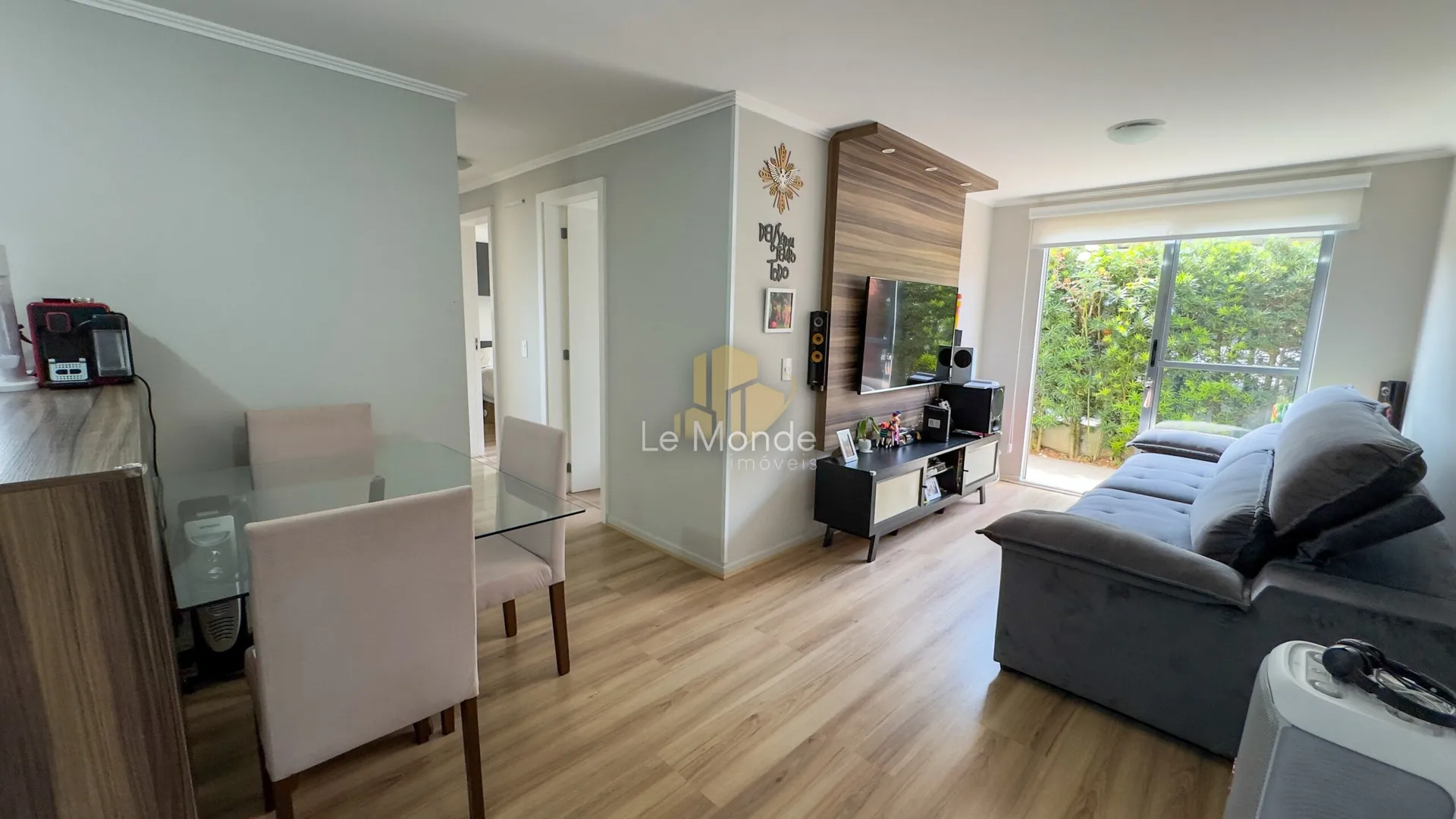 Garden apartment with 3 bedrooms and 1 parking spot