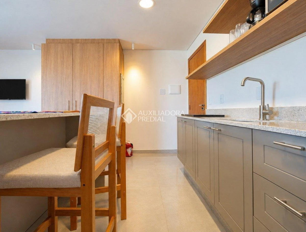 1 quarto e espaço de home office: apartamento de 27 m²