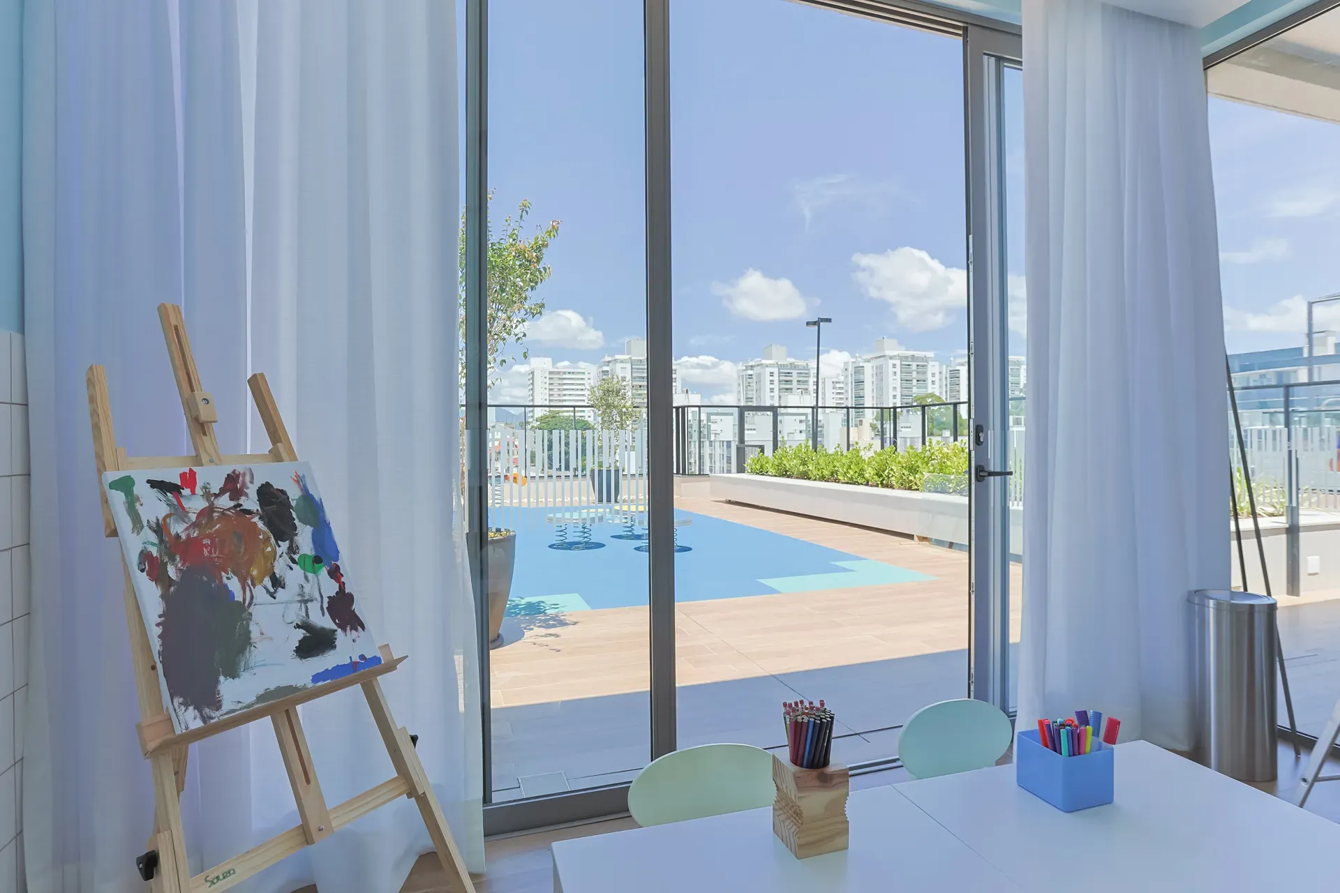 Studio de 34 m² com 1 quarto e cozinha americana — photo 19