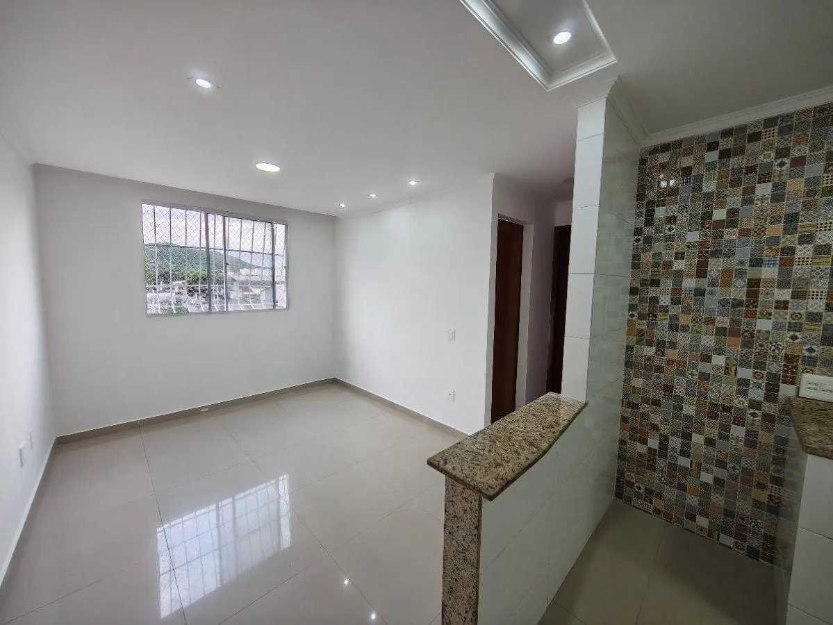 2-bedroom apartment in a building with a gym