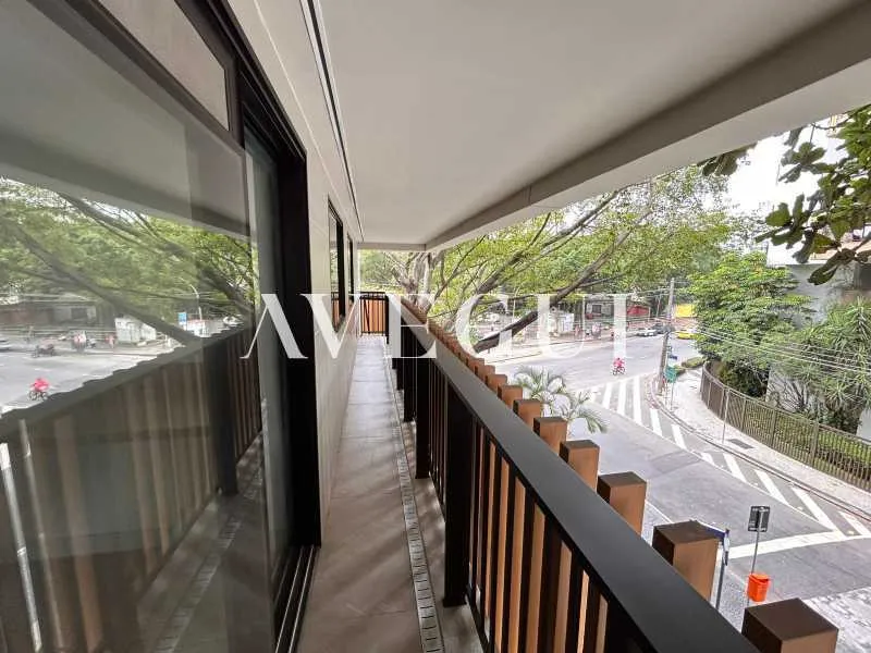 Apartamento com 3 quartos e varanda com bancada — photo 21