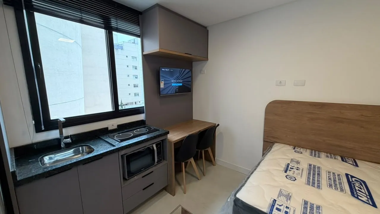 Furnished studio in a building with a gym — photo 17
