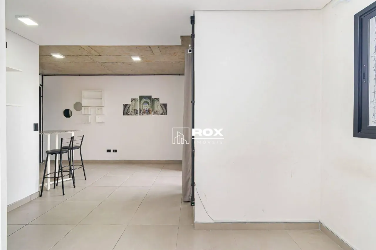 Estudio con 1 dormitorio, 1 baño y balcón con barbacoa — photo 12