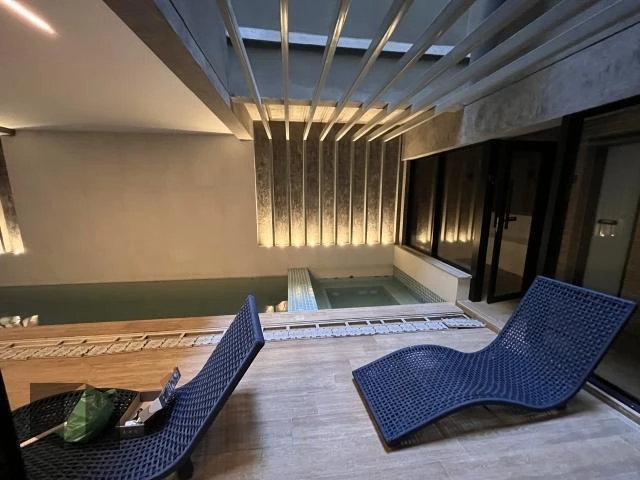 Apartamento mobiliado de 1 quarto em condomínio com sauna — photo 10