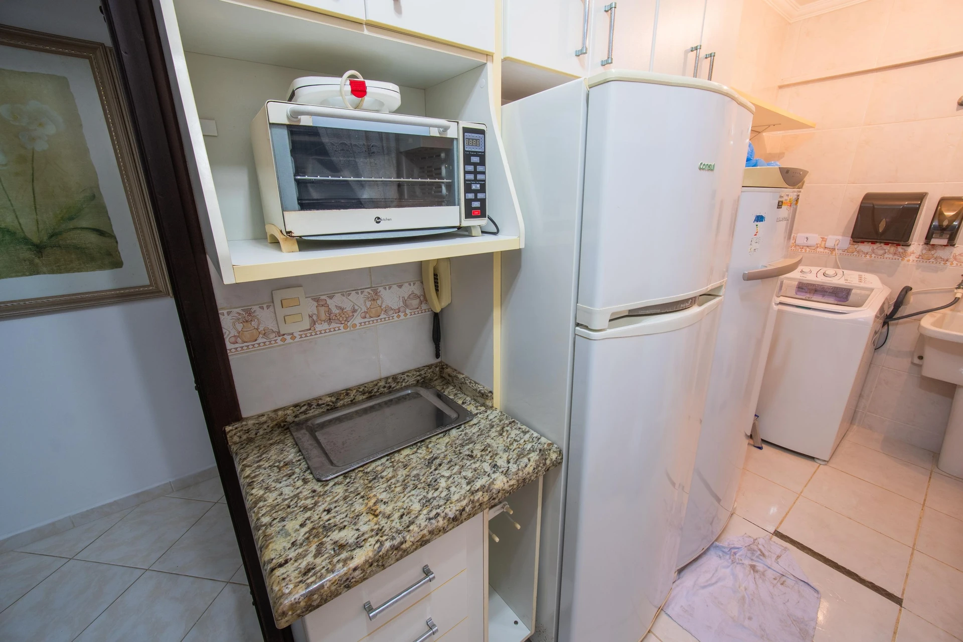Квартира з 2 спальнями та балконом із грилем — photo 27