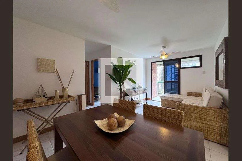 Furnished 2-bedroom apartment with balcony and gas kitchen