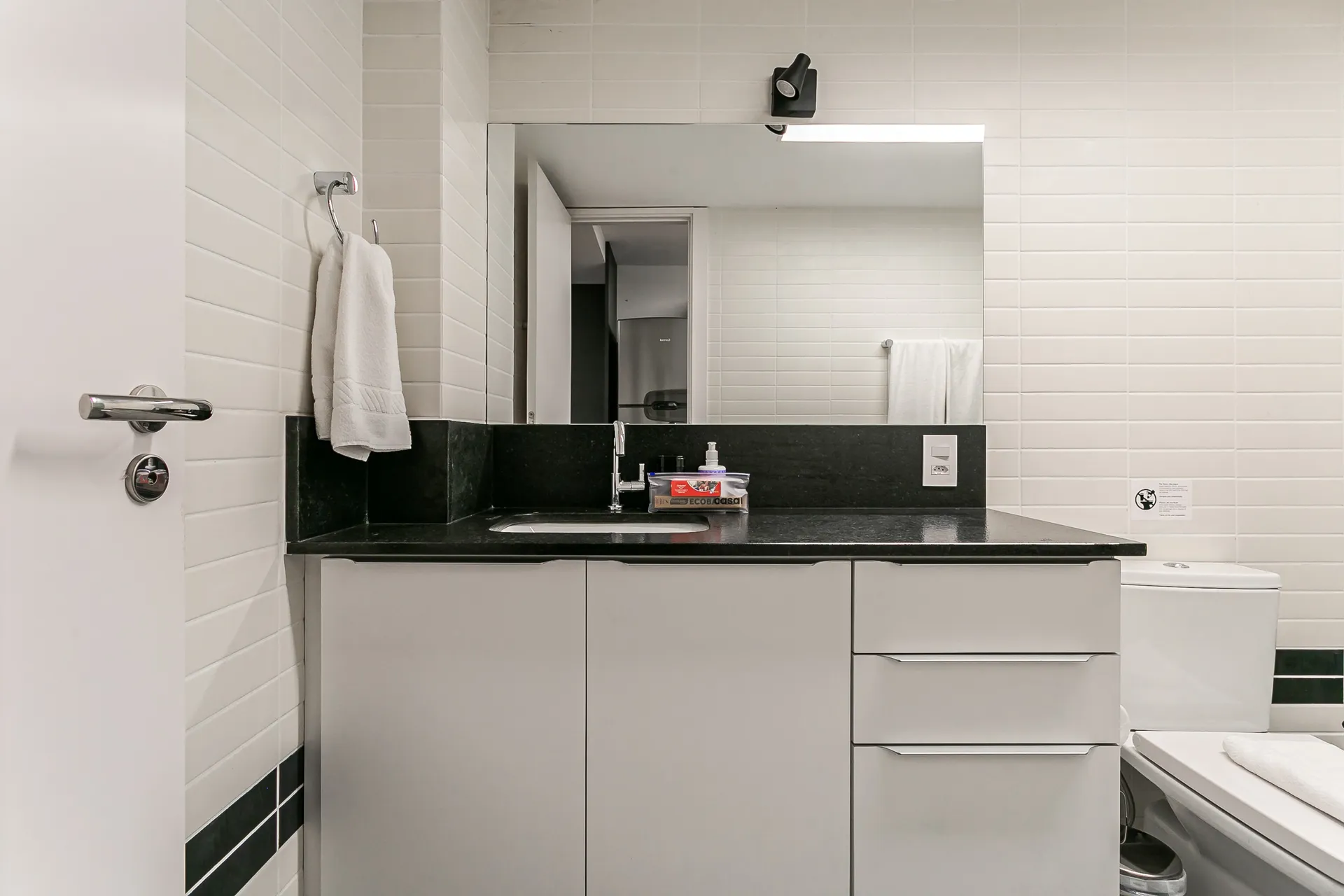 Estudio amueblado de 27 m² con 1 dormitorio y cocina abierta — photo 9