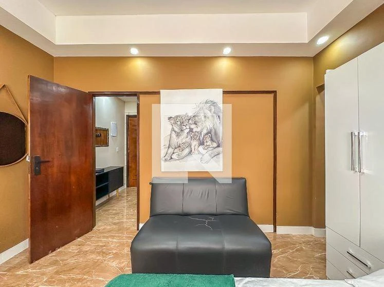 37 m² apartment with a home office and a washing machine — photo 32