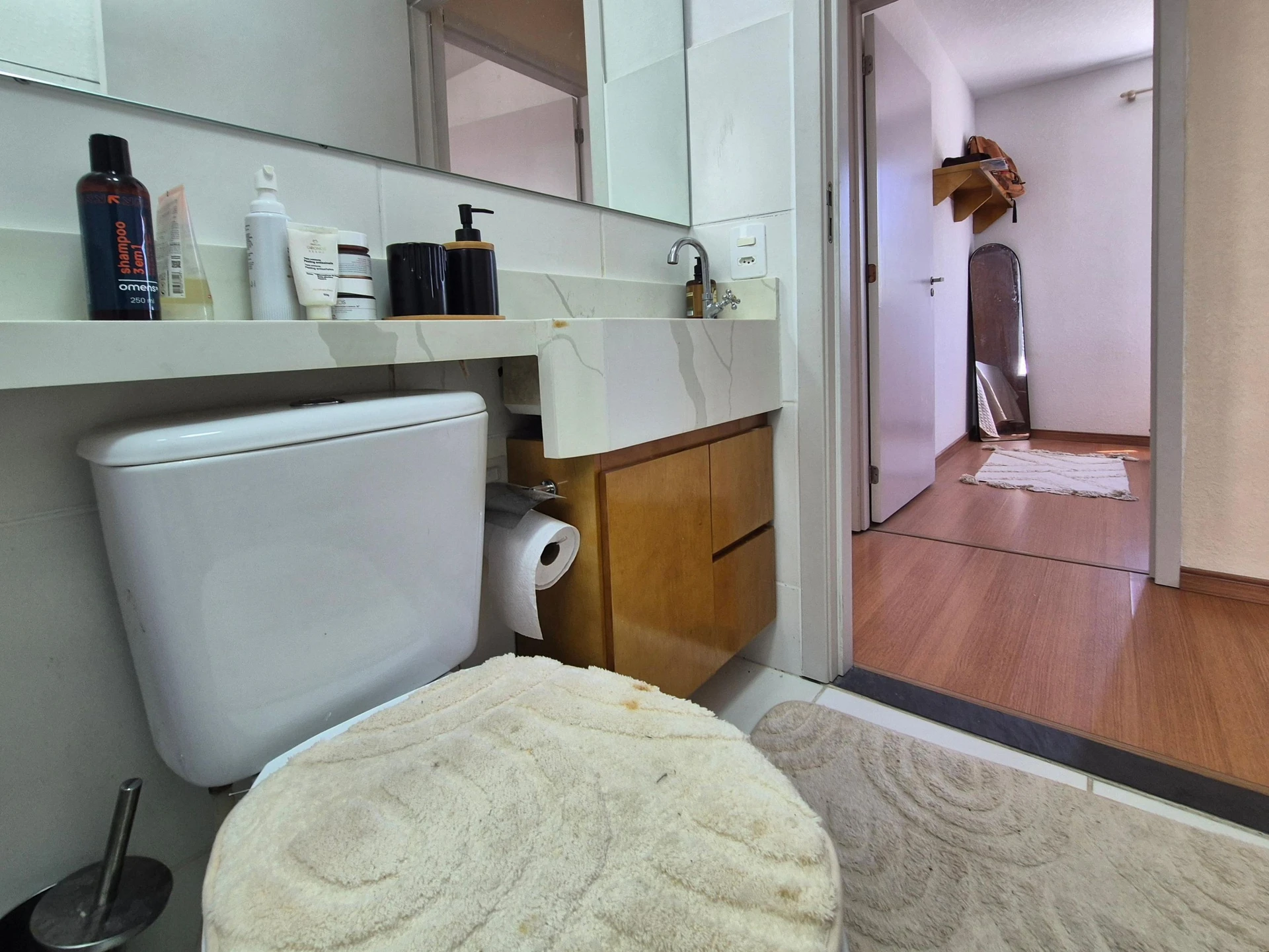 43 m² apartment with a home office and a washing machine — photo 16