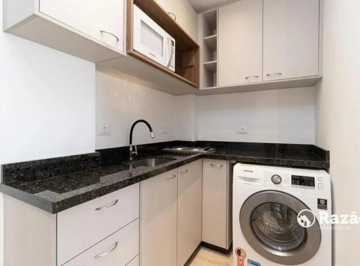 Apartamento mobiliado com cozinha americana e box de vidro — photo 3