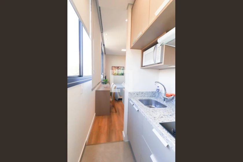 Apartamento mobiliado, 20 m², com varanda gourmet — photo 36