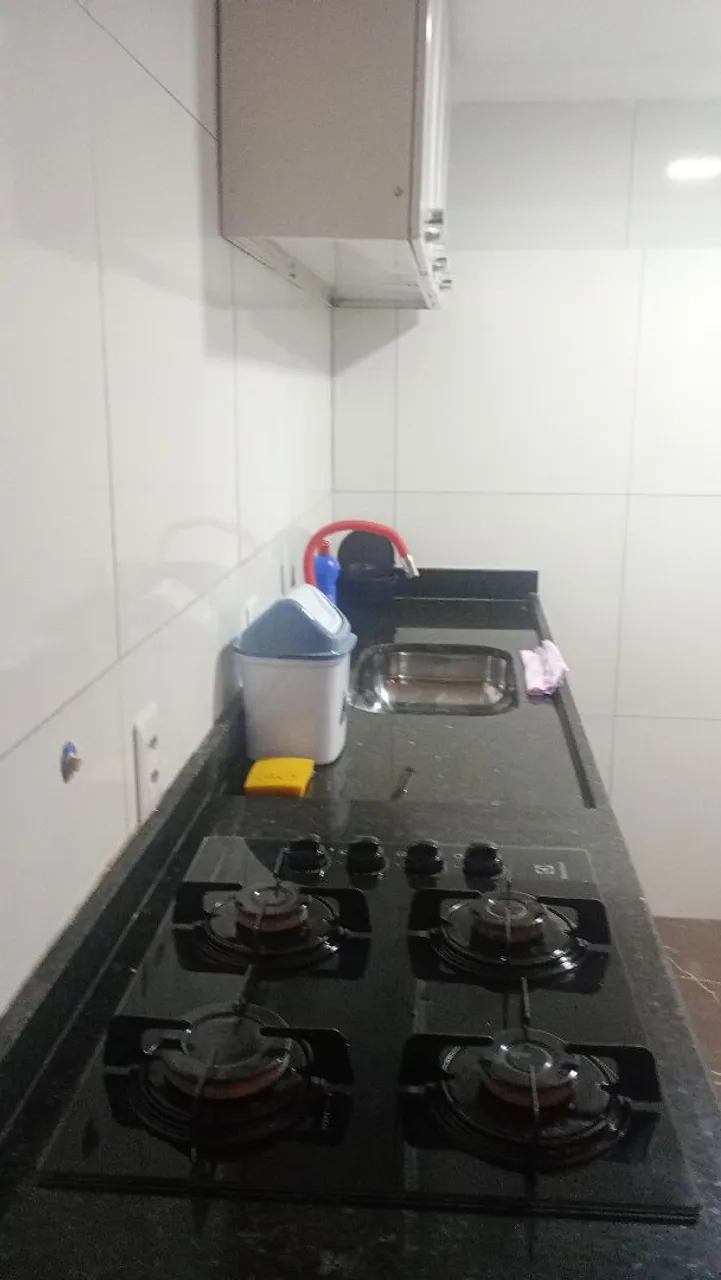 Unfurnished studio with 1 bedroom, 1 bathroom and balcony