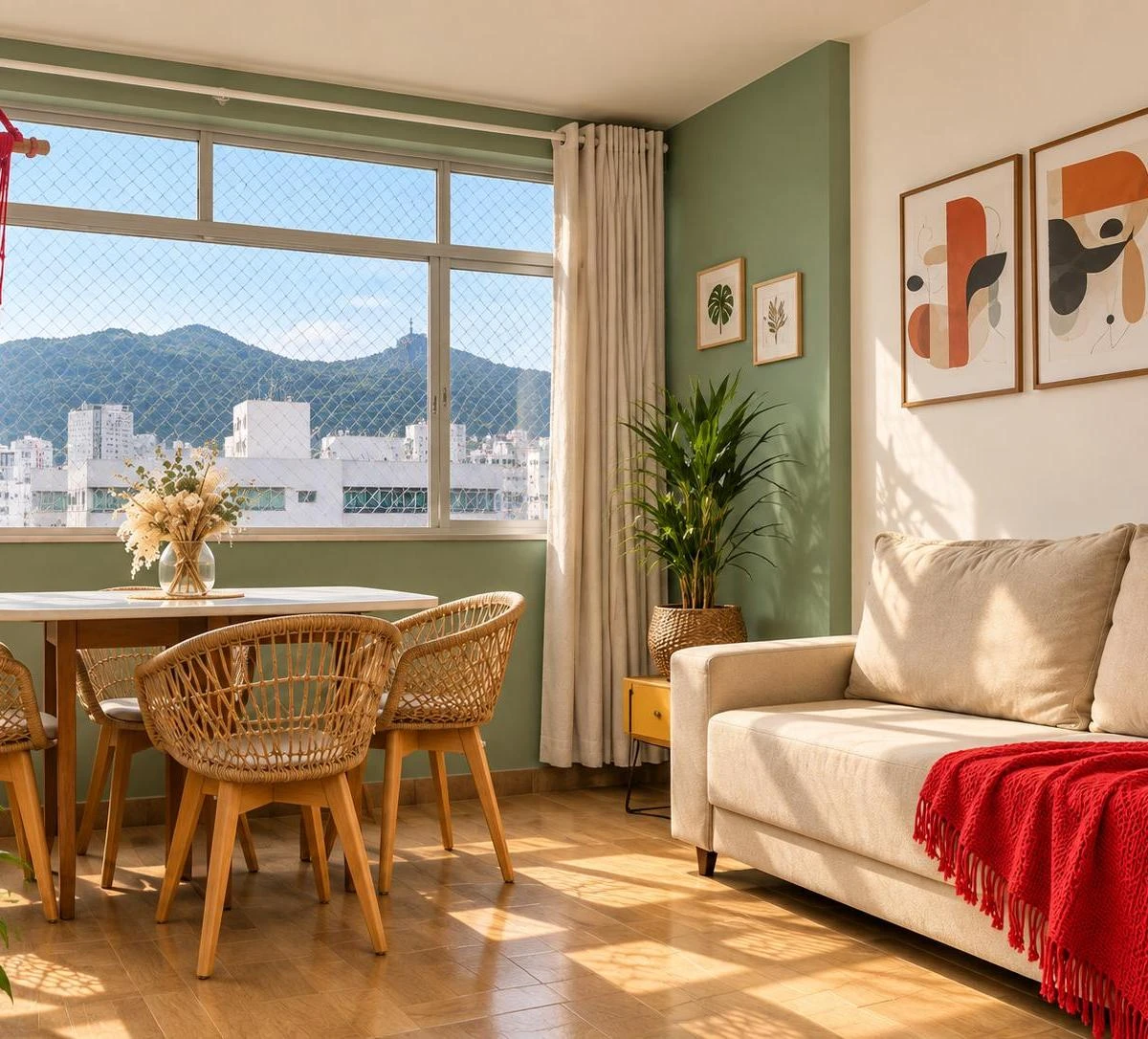 100 m² apartment with floor-to-ceiling windows — photo 5