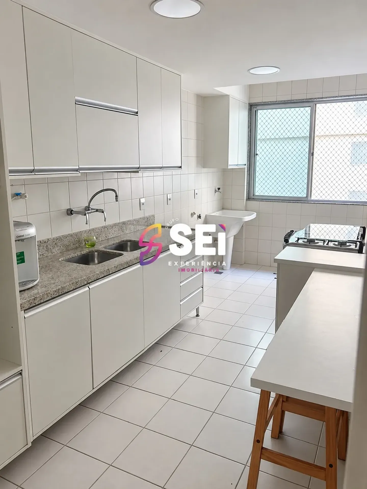 Washing machine in a 3-bedroom apartment, 106 m² — photo 4