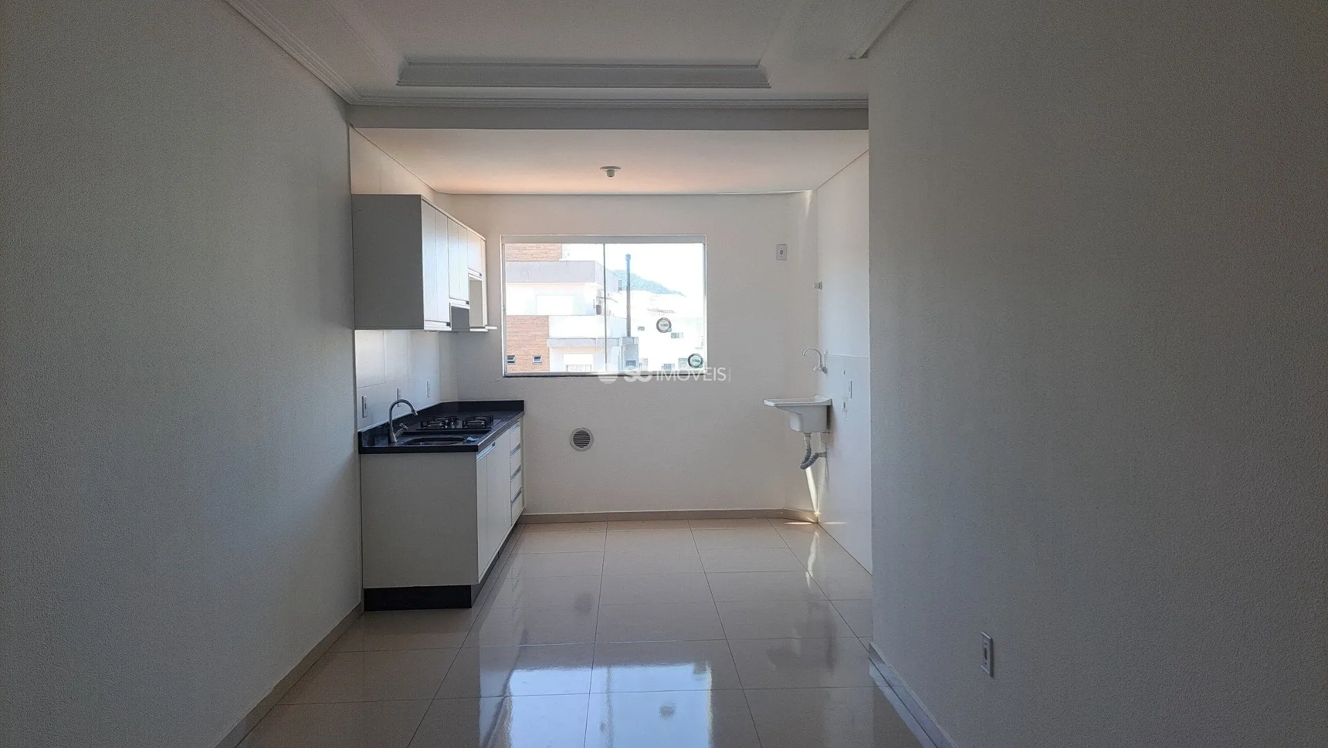 Apartamento com 3 dormitórios e suíte aberta