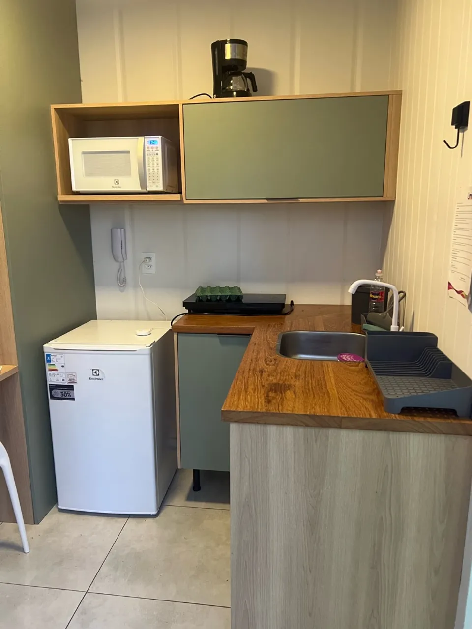 Studio, 17 m², with a washing machine — photo 2